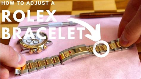 how to adjust rolex|how to adjust rolex sizing.